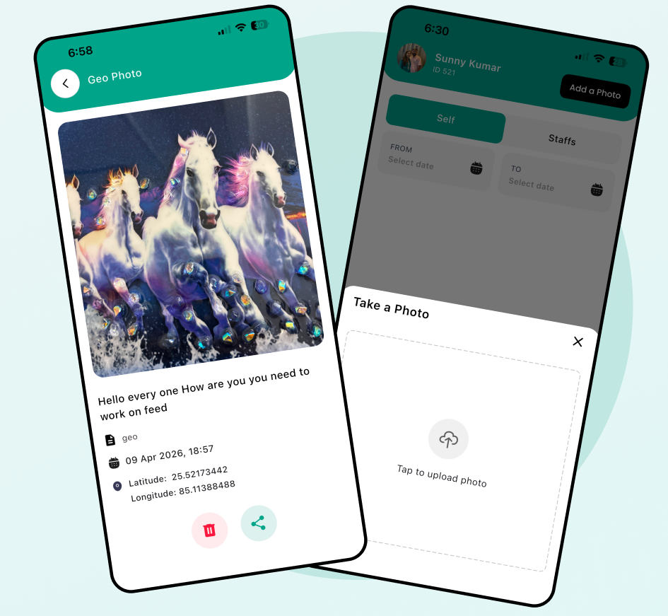 Acker Log App on Phones