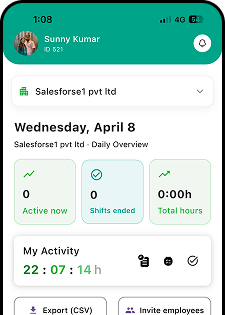 Mobile App Screen 1